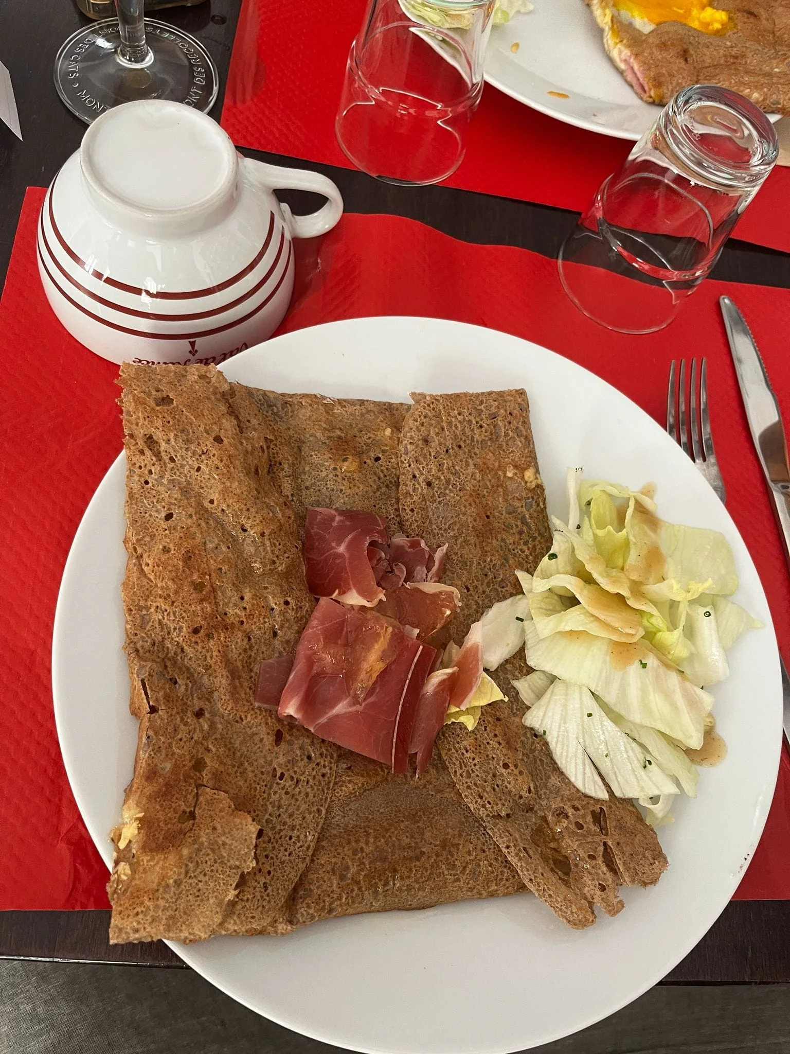 Galette au chèvre
